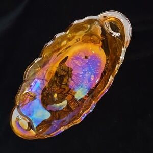 Indiana Carnival Glass Dish